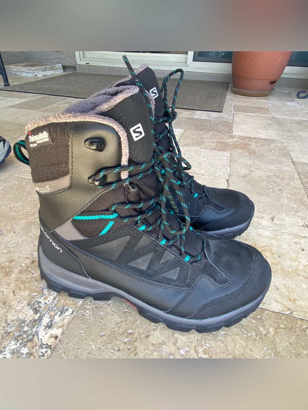 Salomon Chalten TS CSWP Winter Snow Boots Women’s 7 Waterproof